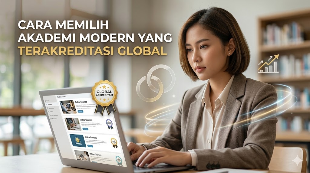 cara memilih akademi modern yang terakreditasi global