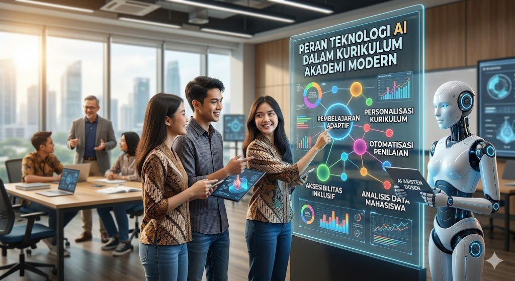 Peran Teknologi AI dalam Kurikulum Akademi Modern