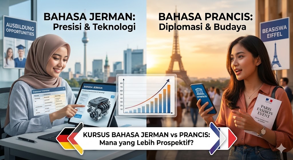Kursus Bahasa Jerman vs Prancis: Mana yang Lebih Prospektif?
