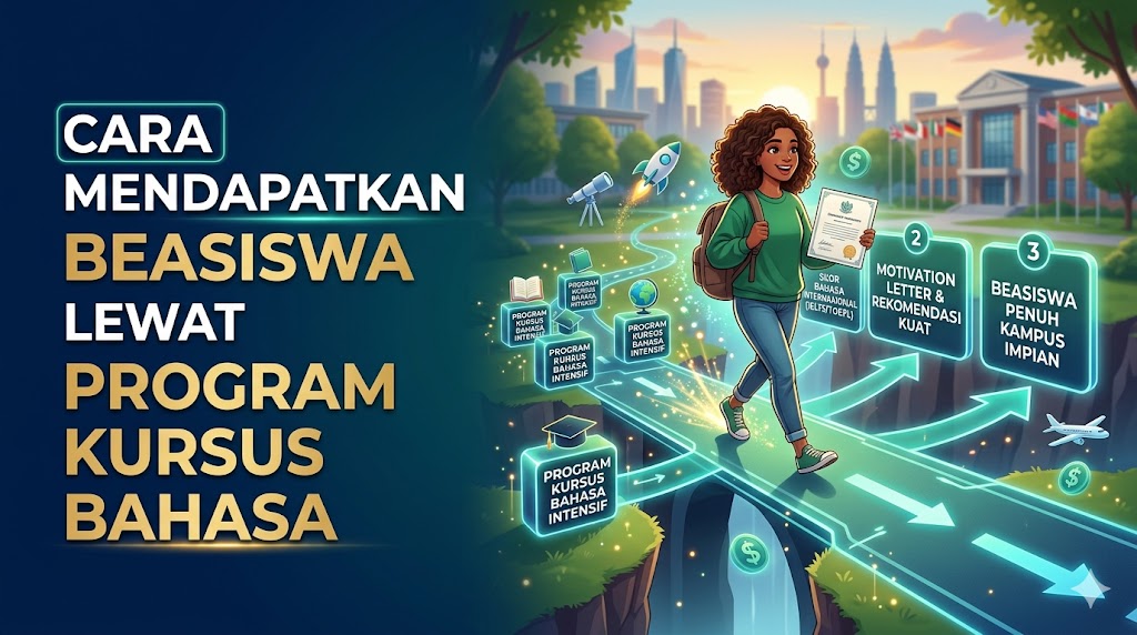 Cara Mendapatkan Beasiswa Lewat Program Kursus Bahasa