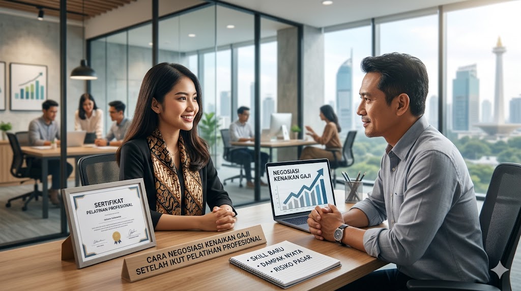 Cara Negosiasi Kenaikan Gaji Setelah Ikut Pelatihan Profesional