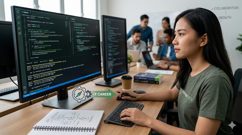 Pelatihan Profesional untuk Transisi Karir ke Bidang IT