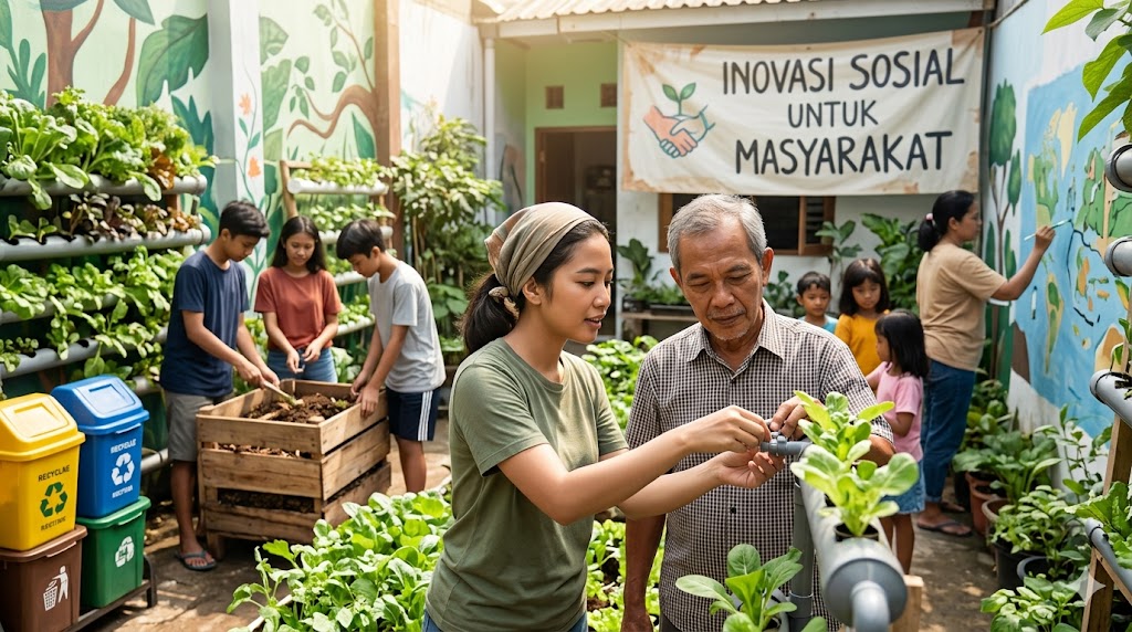 Inovasi Sosial untuk Mengatasi Masalah di Lingkungan Society