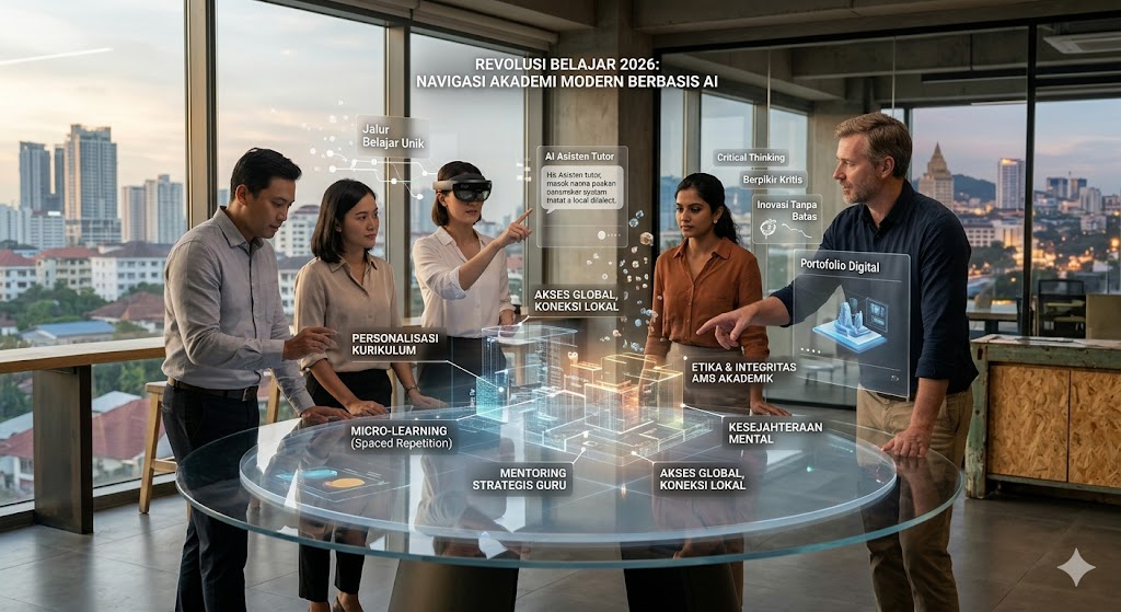 Revolusi Belajar 2026: Navigasi Akademi Modern Berbasis AI