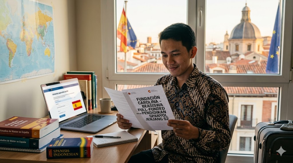beasiswa full-funded untuk pendidikan Spanyol jenjang S2