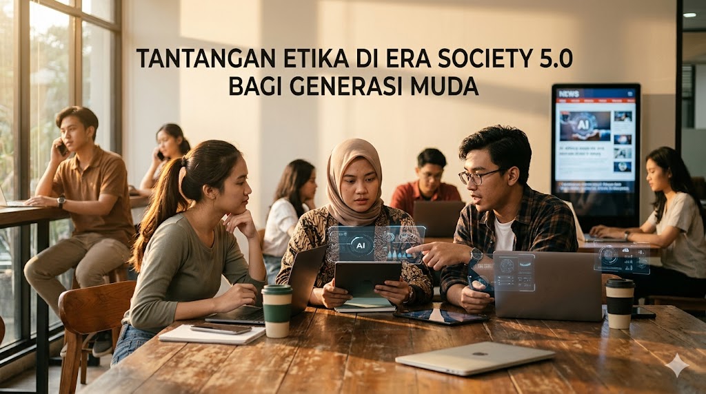 tantangan etika di era Society 5.0 bagi generasi muda