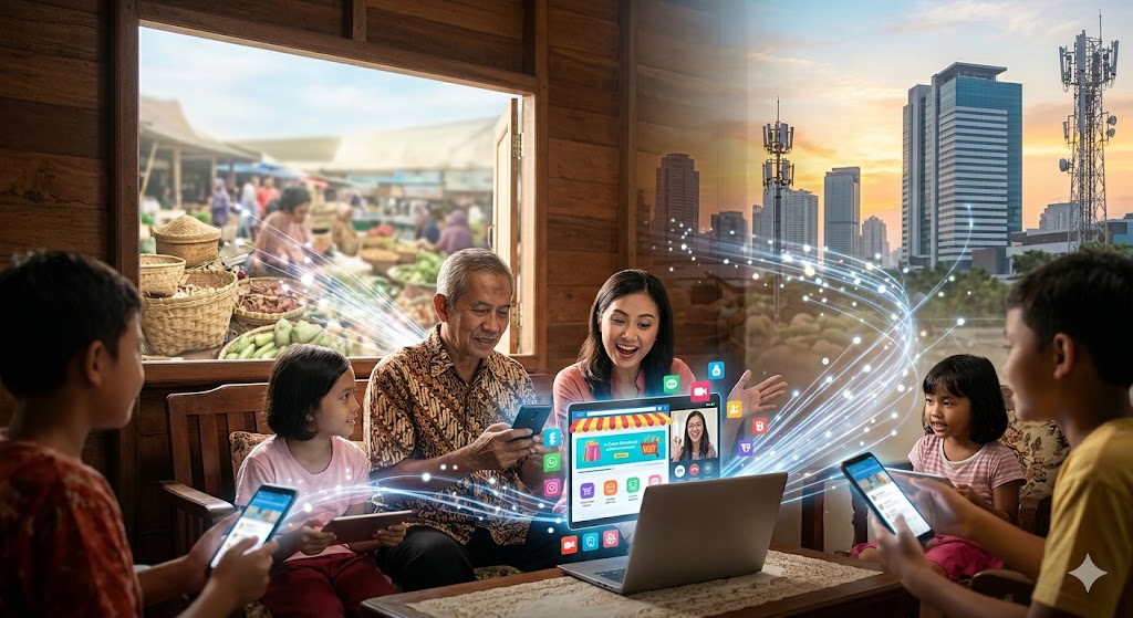 Dampak Digitalisasi terhadap Struktur Society di Indonesia